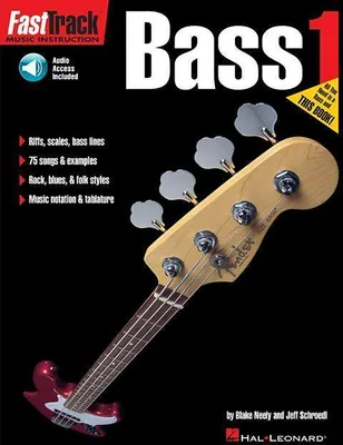Produktbild von Fasttrack Bass Method - Book 1 (Book/Online Audio)