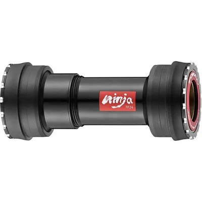 Image de TOKEN Token BB841TS-42A-GRTK Thread Fit palier de pédalier série TF24 Rh : Cannondale BB30A - KRG : Shimano 24mm, noir/gris