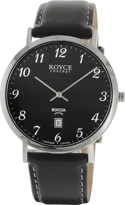 Produktbild von Boccia Titan Herrenuhr Royce 3634-02