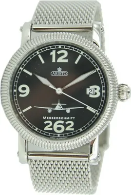 Produktbild von Aristo Herren Messerschmitt Uhr Fliegeruhr - Automatik 4H262-TT