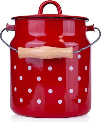 Obrázek produktu pro Nádoba Na Vodu S Víkem 3,3L Smalt Dekor Puntík