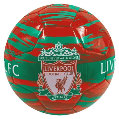 Imagen del producto de Balón de fútbol van der Meulen, modelo FC Liverpool, talla 5, para niños y aficionados