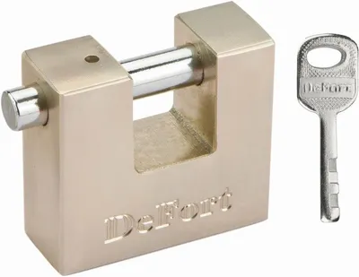Image de Cadenas en fonte 50mm 3 clés DERORT 90U330