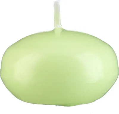 Produktbild von Schwimmkerzen Hellgrün 24 x 60 mm, 20 Stück