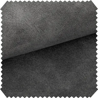 Produktbild von novely® COUEN Ultraweicher Antik Möbelstoff - Vintage Velours Polsterstoff - Pflegeleichte Meterware 1lfm - Farbe: 15 Graphit