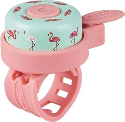Immagine prodotto di Micro campanello Mint Flamingo - accessori per scooter e bici - impermeabile