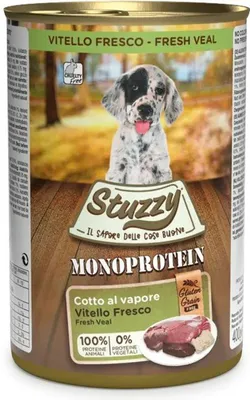 Immagine prodotto di Cibo in scatola STUZZY Puppy Monoprotein Veal 400 g