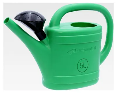 Produktbild von Gießkanne Spring 5 Liter, grün - Kunststoff-Gießkanne für Garten und Pflanzenbewässerung