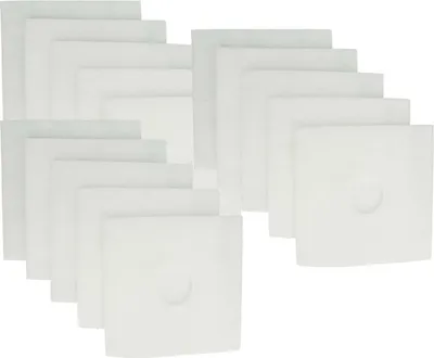 Produktbild von vhbw 15x Luftfilter kompatibel mit Helios ELS-VE 60/40, ELS-VE 60/30, ELS-VE 60, ELS-VE 100/60/40 S, ELS-VEB 100 Lüfter, Ventilator, Lüftungsgerät