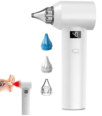 Produktbild von Ohrenföhn mit Rotlicht LED, tragbar, leise Ohrentrockner, USB-C wiederaufladbar, 3 Modi, schnell trocknend, für Ohrpflege nach Schwimmen & Duschen