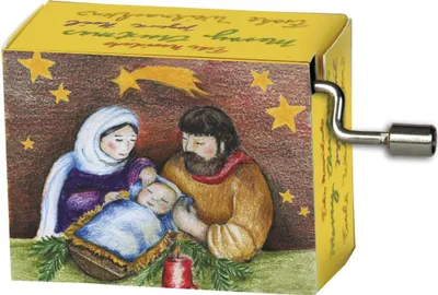Produktbild von Spieluhr :Stille NachtMotiv Krippe