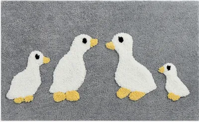 Obrázek produktu pro Koupelnová rohožka Cute Duck Quick Dry Bath Mat - 50x80cm