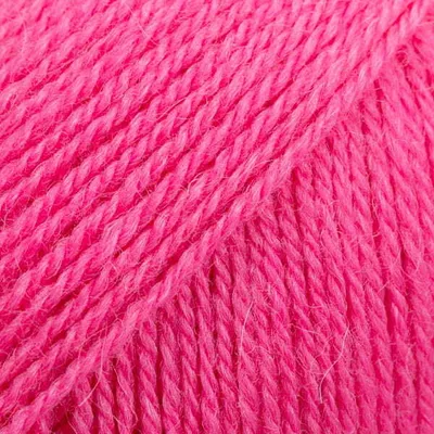 Zdjęcie produktu dla Włóczka Drops Flora 28 / magenta / uni colour