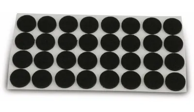 Produktbild von EUROTOOLS Filzgleiter 347-NBFR, Ø 20 mm, 32 Stück
