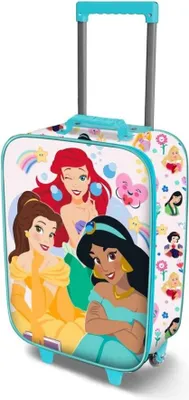 Obrázek produktu pro Kufr na kolečkách Disney Princess, 3D design, 52 cm