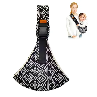Produktbild von Babytrage für Neugeborene, Babytrage Seitlich Kleinkind Mesh Atmungsaktiv Kleinkind Trage Einstellbar Ergonomisch Seitliche Trage Geeignet