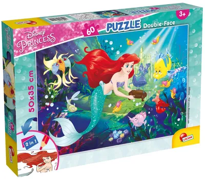 Immagine prodotto di Puzzle bifacciale 60 Sirenetta