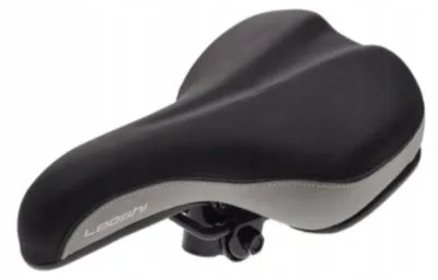 Produktbild von Leoshi AWR2034 MTB-Fahrradsattel schwarz/grau Komfort