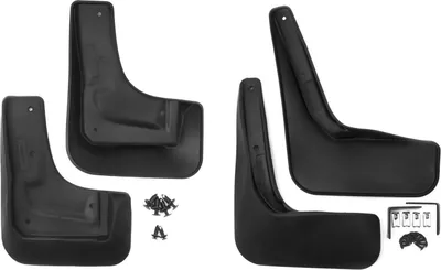 Immagine prodotto di Paraspruzzi per Mazda 6 2010-2012 in plastica nera 4x
