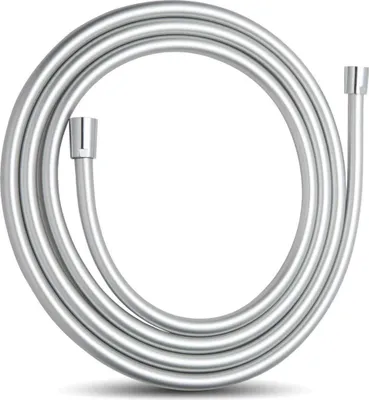 Produktbild von Duschschlauch 3m PVC Universal Ersatz Silber Hochdruck Brauseschlauch