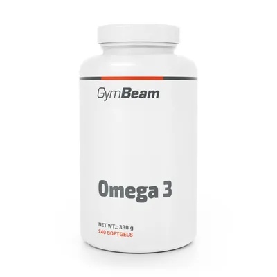 Zdjęcie produktu dla GymBeam - Omega 3 240 niearomatyzowanych kapsuek
