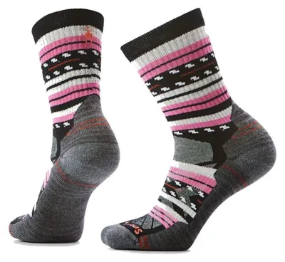 Obrázok produktu pre Dámske ponožky SMARTWOOL W HIKE LIGHT CUSHION MARGARITA CREW, čierne Veľkosť: M