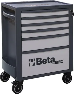 Produktbild von Beta Werkzeugwagen mit 6 Schubladen, 189 Teile, BW 2400RSC24/6-G
