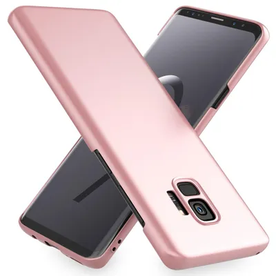 Immagine prodotto di Custodia per cellulare Samsung Galaxy S9 di NALIA, sottile cover protettiva rigida Rose Gold