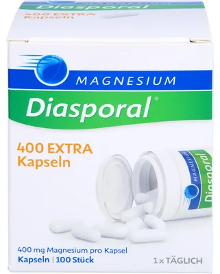 Produktbild von Magnesium Diasporal 400 extra Kapseln, 100 St. Kapseln