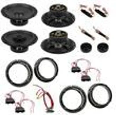 Produktbild von ESX SXE-6.2C SXE-62 2-Wege 3 Ohm Lautsprecher Einbauset für Seat Leon 1M Toledo
