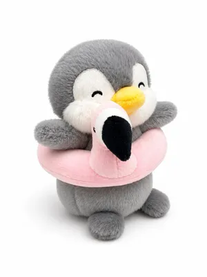 Produktbild von Pinguin mit Schwimmring Kuscheltier 20 cm Plüschpinguin Stofftier Weiches Kawaii Geschenk für Kinder