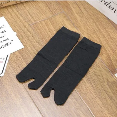 Produktbild von Go Go Gadget – Tabi-Socken: Japanische Socken – Schwarz – 40/46 – Beinbekleidung
