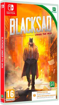 Produktbild von Microids Blacksad : Under The Skin - Code in a Box, Nintendo Switch, M (Reif), Download