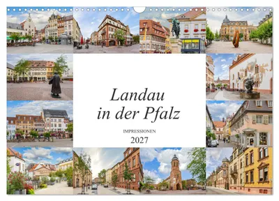 Produktbild von Landau in der Pfalz Impressionen (Wandkalender 2027 DIN A3 quer), CALVENDO Monatskalender