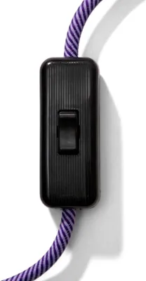 Immagine prodotto di Creative-Cables Interruttore Rompifilo Unipolare a bilancere – (Nero, 64x25x15 mm) – Protezione IP20 – Per cavi 2 e 3 x 0,75 mm²
