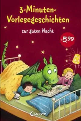 Produktbild von 3-Minuten-Vorlesegeschichten zur guten Nacht