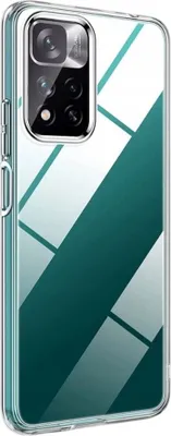 Image de USLAI Housse de protection pour Xiaomi Redmi Note 11 Pro Transparent