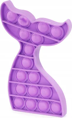 Produktbild von Push Pop It Figur Fidget Toy Antistress Spielzeug Silikon Stressabbau Kinder Bunt 12x15cm