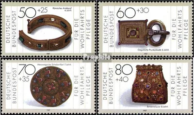 Produktbild von Briefmarken BRD (BR.Deutschland) 1987 Mi 1333-1336 (kompl.Ausg.) FDC Gold- und Silberschmiedekunst