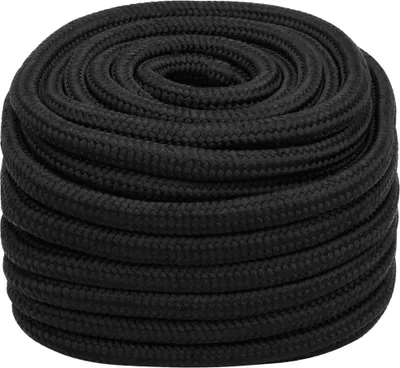 Produktbild von vidaXL Bootsseil Schwarz 20 mm 100 m Polypropylen