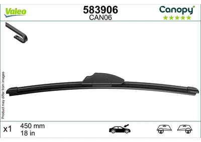 Produktbild von VALEO CANOPY CANOPY Scheibenwischer Wischblatt für OPEL INSIGNIA Caravan Rahmenlos 450mm