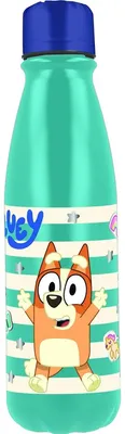 Produktbild von Trinkflasche Bluey Aluminium türkis 600ml