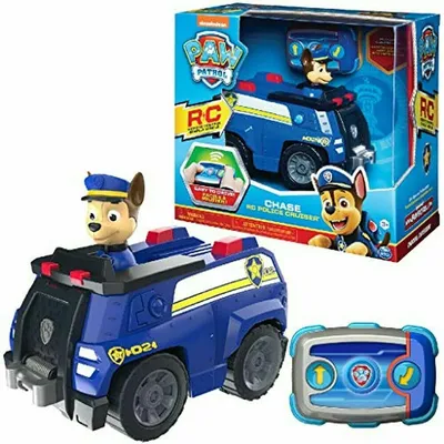 Produktbild von PAW Patrol Chases ferngesteuertes Polizeiauto mit Fernbedienung, Spielzeug für Kinder ab 3 Jahren, Batteriebetrieben, Polizeiwagen, 4 Jahr(e), 540 g