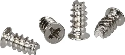 Produktbild von InLine® Lüfterschrauben, 5,0x10,0mm, silbern 50er Pack