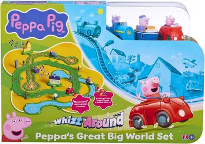 Produktbild von Peppa Pig Whizz Around Peppos pasaulio žaidimų rinkinys
