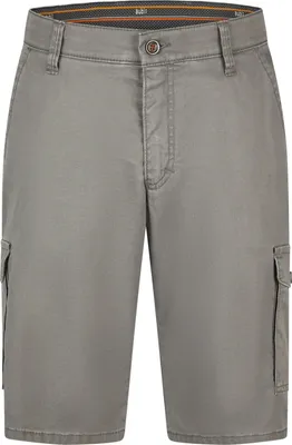 Produktbild von aubi Perfect Fit Herren Sommer Jeans Cargo Bermuda Shorts Sommerdenim High Flex Modell 616 grau Größe 25