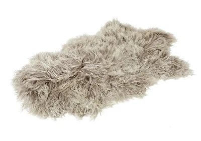 Produktbild von Naturform Tibetlammfell Teppich 100x55cm JYC02 Taupe 100cm