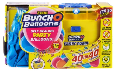 Obrázek produktu pro Bunch O Balloons Kit - 16 Blauwe Ballonnen Met Pomp