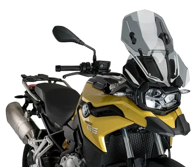 Produktbild von Puig Touring Bmw F750gs 2018 Hohe Windschutzscheibe Silber Silber One Size