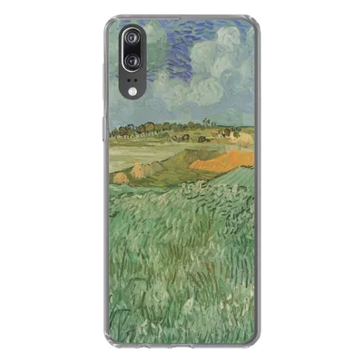 Produktbild von MuchoWow® Handyhülle Schutzhülle Hülle für Huawei P20 In der Nähe von Auvers - Vincent van Gogh Silikon Softcase Handy Hülle - Hardcover
